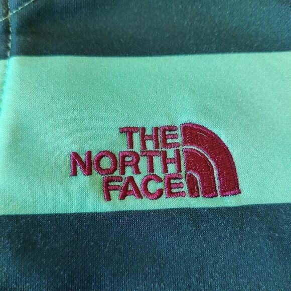 The North Face Striped Zip Thatch Hoodie Jacket sz M - Picture 7 of 11
